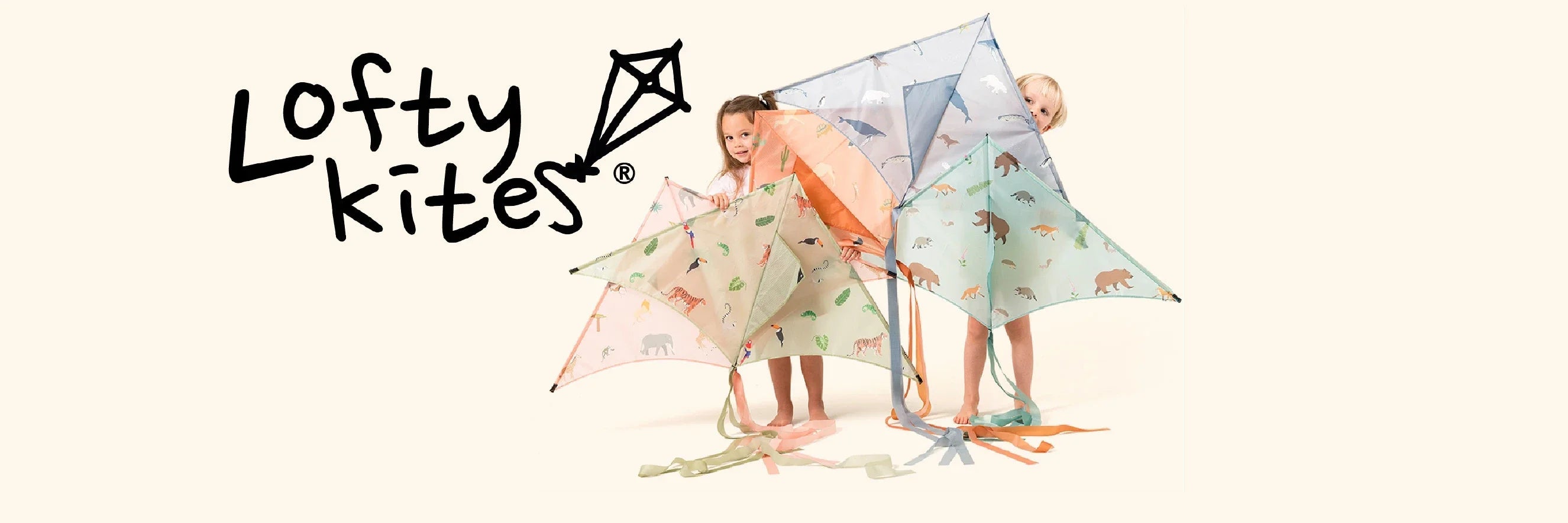 Lofty kites - children's sustainable kites
