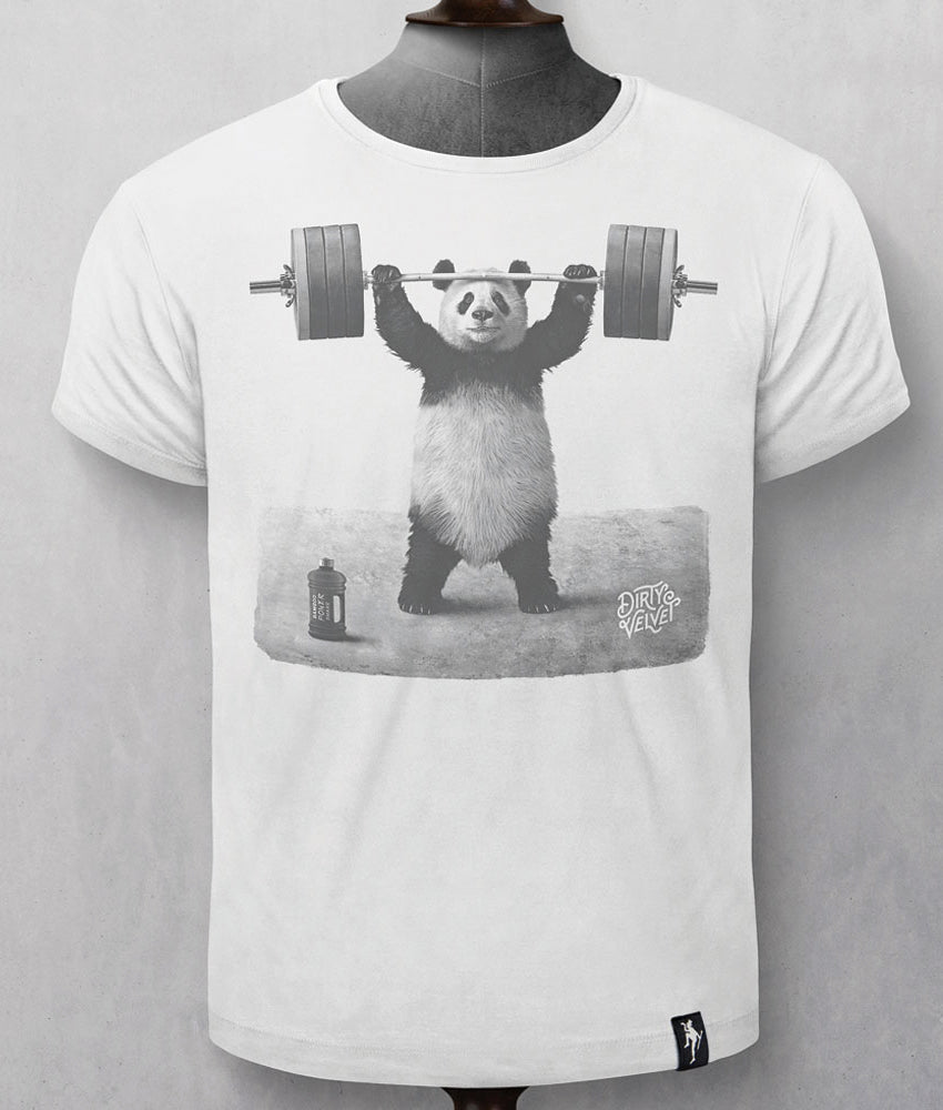 Dirty Velvet T-Shirt - Panda Power - Clothing by Dirty Velvet