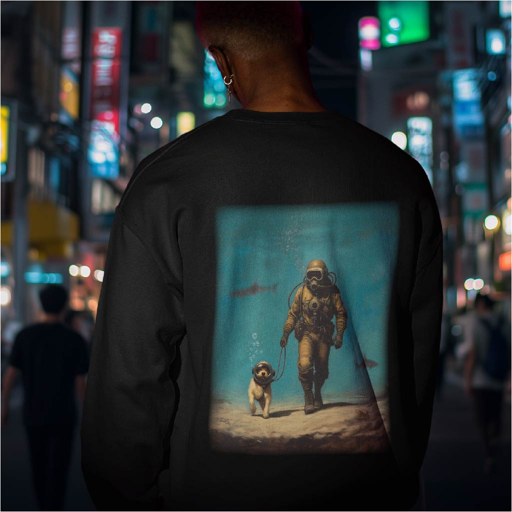 Diver Dog Long Sleeve Tee - Long Sleeve Tee by Epic Tees