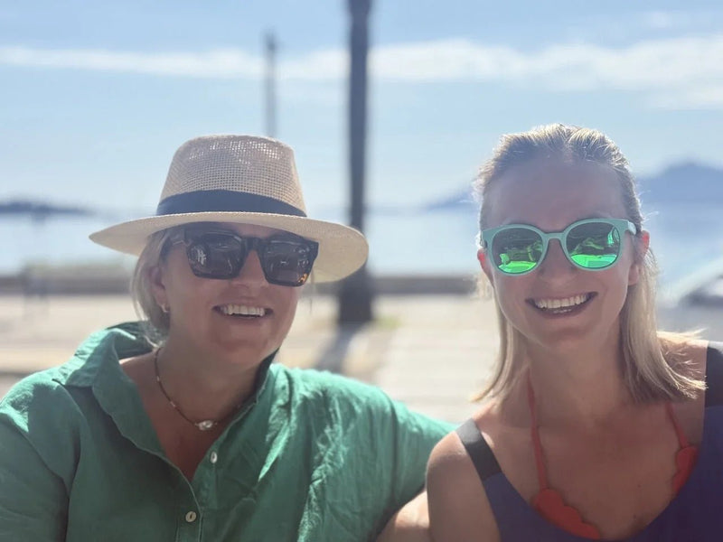 Woman wearing Montreal Sunglasses