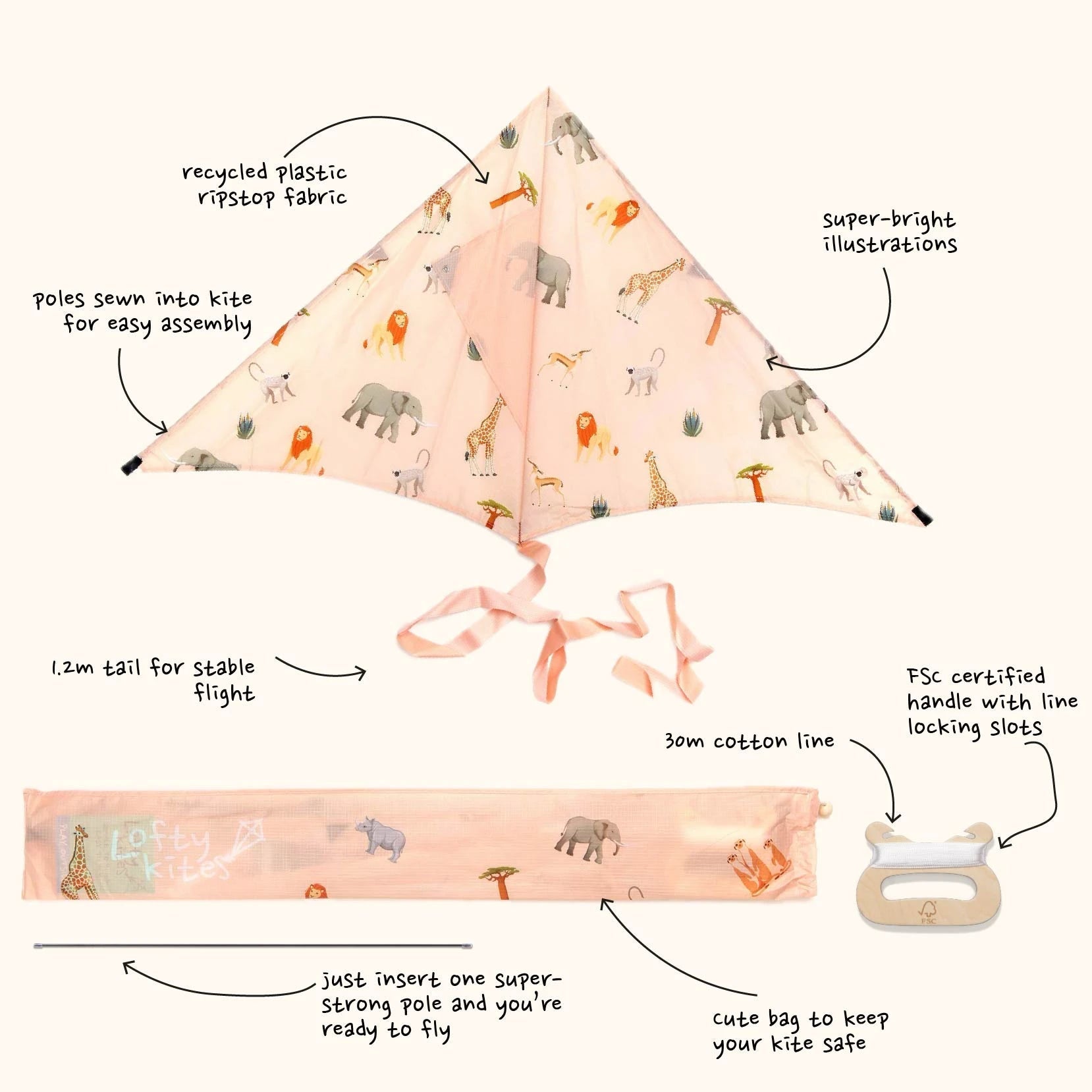 Africa Sustainable Kite - Layout