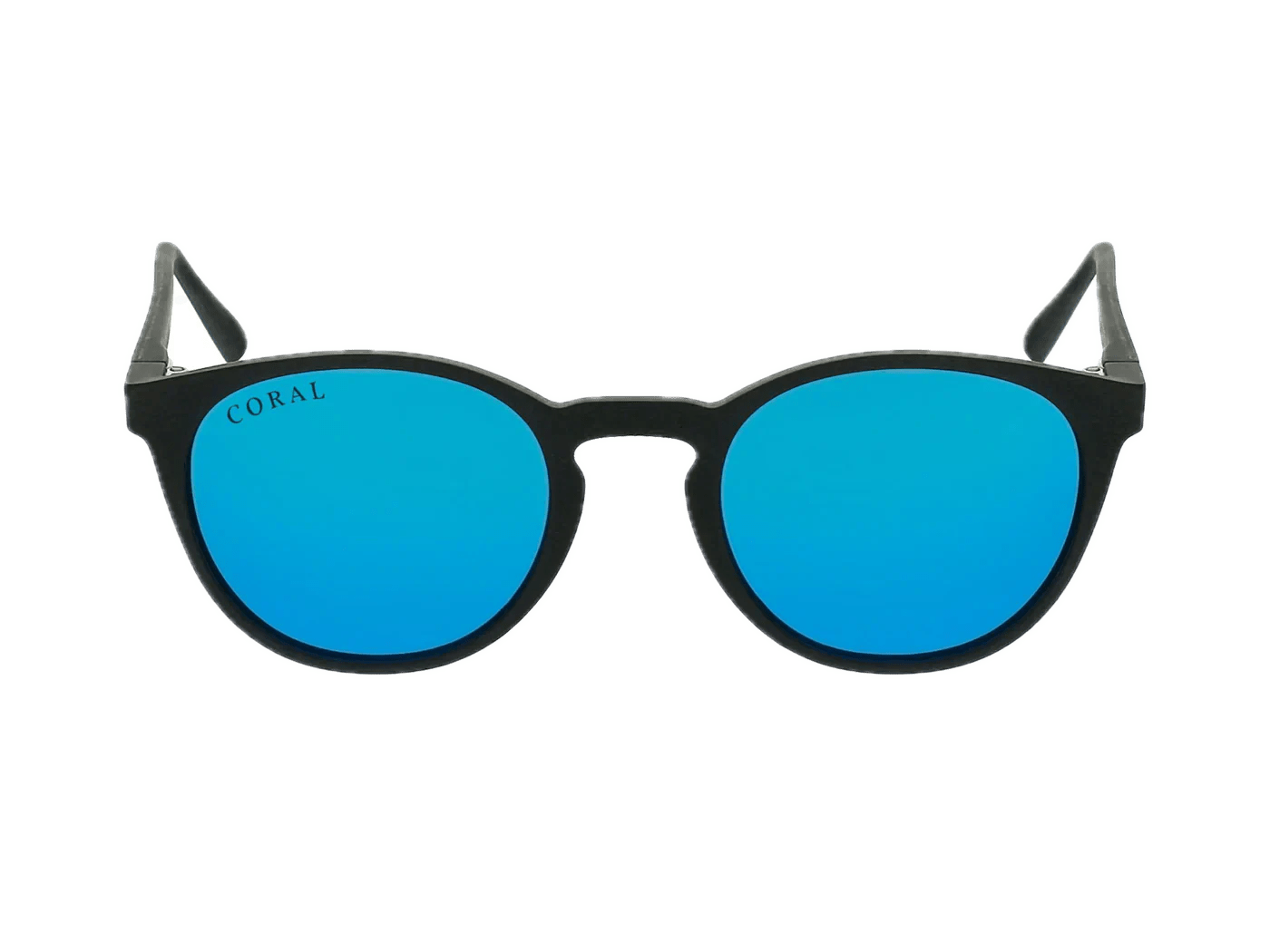 Albacore Black - Red/Blue Mirror - Sunglasses by Coral Eyewear