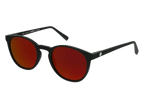 Albacore Black - Red/Blue Mirror - Sunglasses by Coral Eyewear