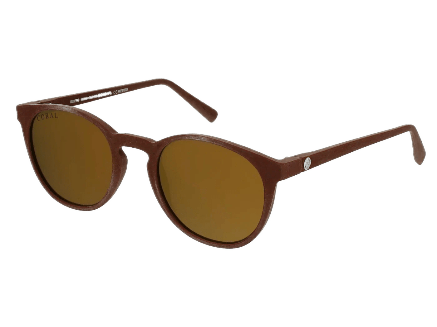 Albacore Brown - Gold Mirror - Sunglasses by Coral Eyewear