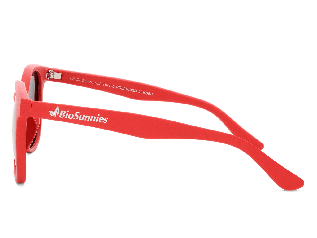 BioSunnies Tropical Sunglasses In Coral Red
