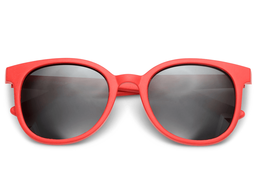 BioSunnies Tropical Sunglasses In Coral Red
