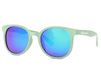 BioSunnies Tropical Mirror Sunglasses In Sea Green