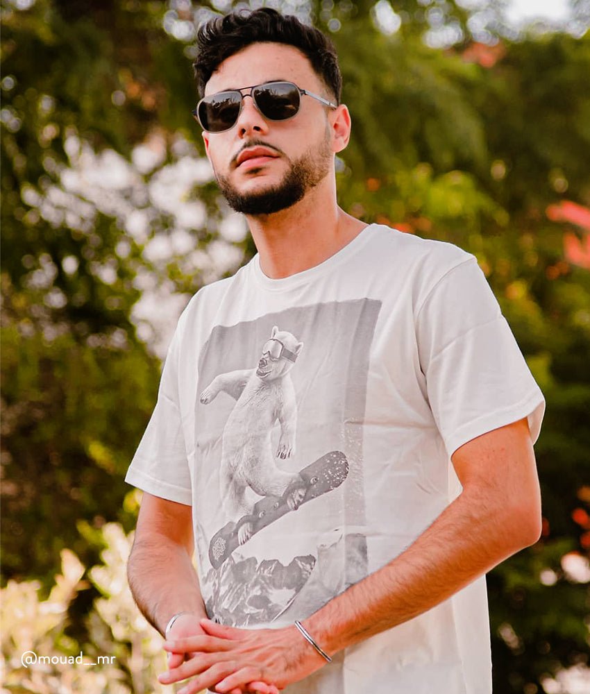 Dirty Velvet T-Shirt - Air Bear - Clothing by Dirty Velvet