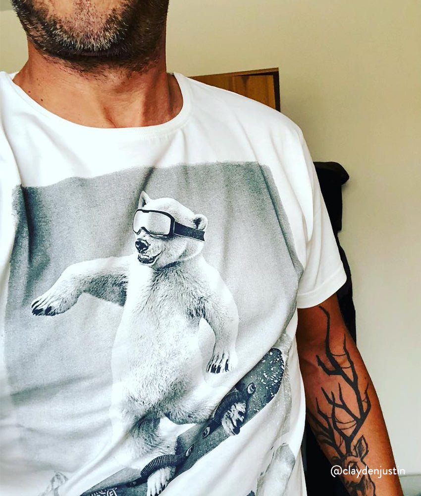 Dirty Velvet T-Shirt - Air Bear - Clothing by Dirty Velvet
