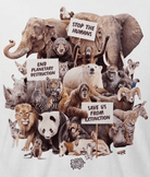 Dirty Velvet T-Shirt - Animal Activists - Clothing by Dirty Velvet