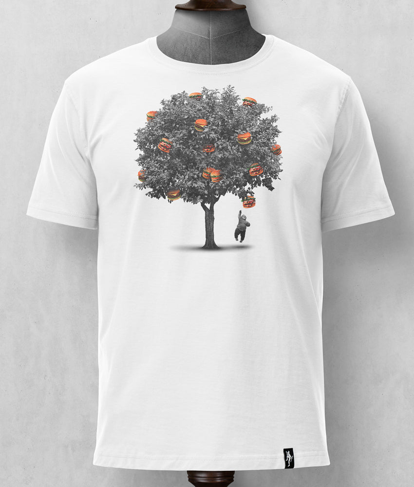 Dirty Velvet T-Shirt - Burger Tree - Clothing by Dirty Velvet