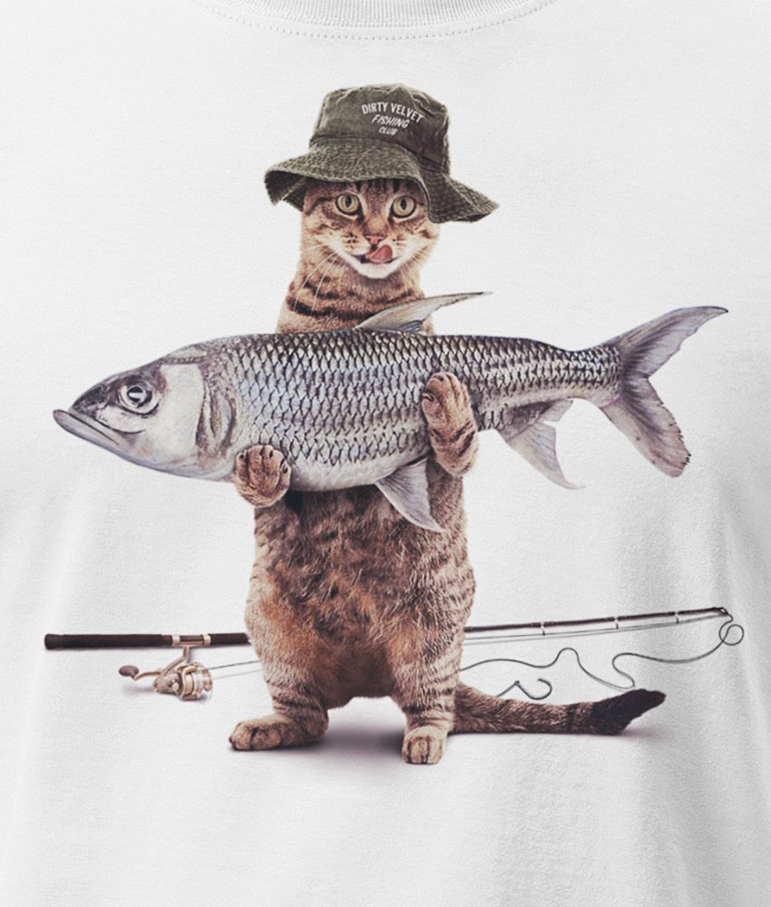 Dirty Velvet T-Shirt - Catfish - Clothing by Dirty Velvet