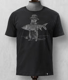 Dirty Velvet T-Shirt - Catfish Black - Clothing by Dirty Velvet