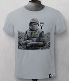Dirty Velvet T-Shirt - Gorilla Warfare - Clothing by Dirty Velvet