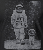 Dirty Velvet T-Shirt - Moon Walkies (Black) - Clothing by Dirty Velvet