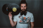 Dirty Velvet T-Shirt - Octo DJ - Vintage White - Clothing by Dirty Velvet
