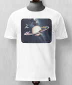Dirty Velvet T-Shirt - Space Race White - Clothing by Dirty Velvet