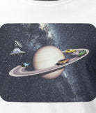 Dirty Velvet T-Shirt - Space Race White - Clothing by Dirty Velvet