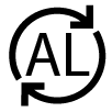 Recycled aluminium icon