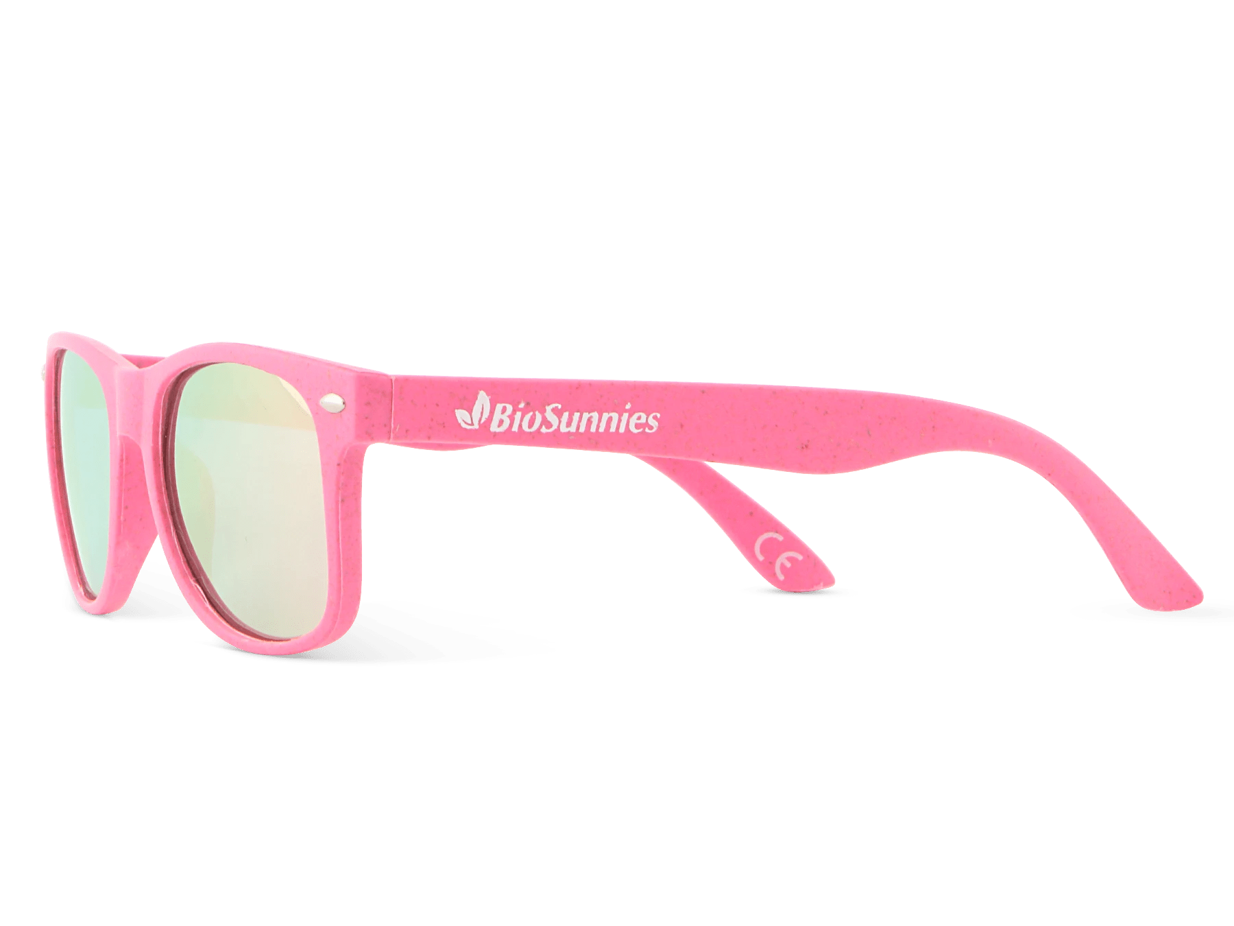 Girls Kid Size Cat Eye Sunglasses – Thick Plastic Round Circle Lens, UV400, Black Frame