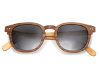 Lisbon - Gorgeous walnut and maple sunglasses - Sunglasses by Wildwood