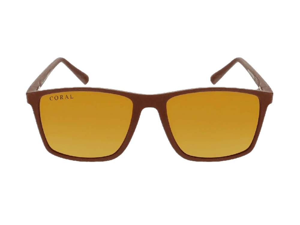 Vaquita Red - Gold Mirror - Sunglasses by Coral Eyewear