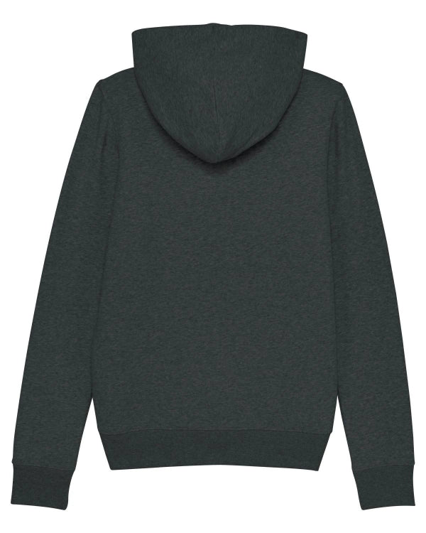 Women's Beach Zipper Hoodie in Dark Grey