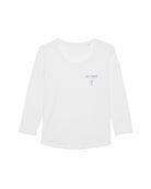 Women's white surfer tshirt