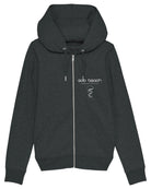 Women's Fitted Organic Zipper Hoodie From Eco Beach