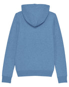 Women's Fitted Organic Zipper Hoodie From Eco Beach
