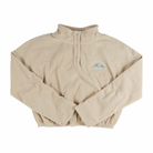 Bleubird Cropped Fleece - Sand From Bleubird