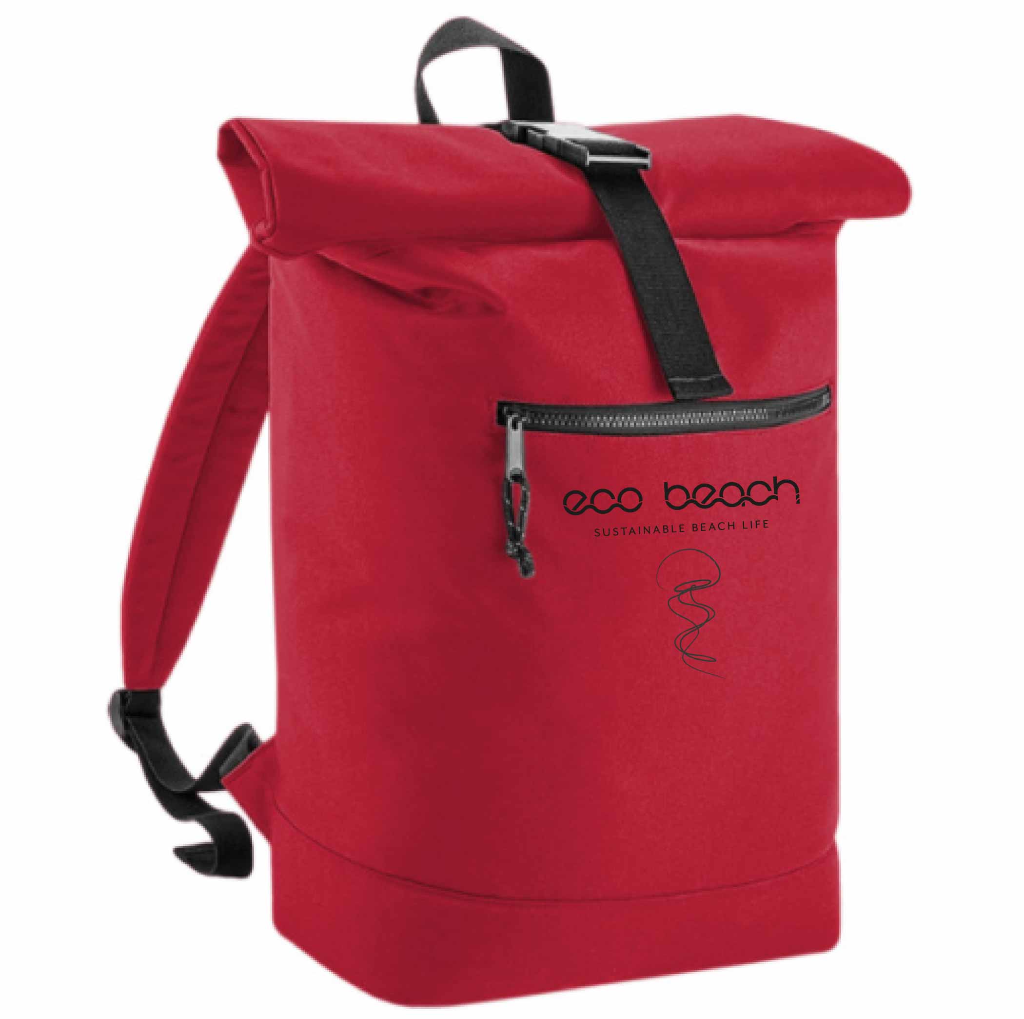 Recycled Roll-top Bag