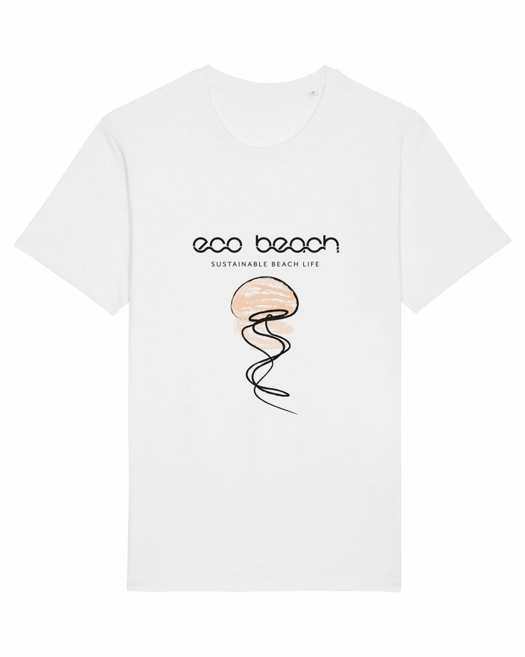 Unisex Organic Rocker Beach T-shirt From Eco Beach