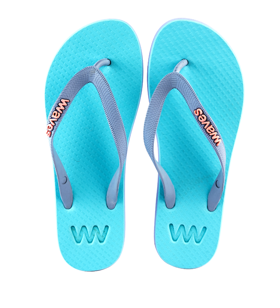 Womens summer shades natural rubber eco friendly flip flops – Eco Beach